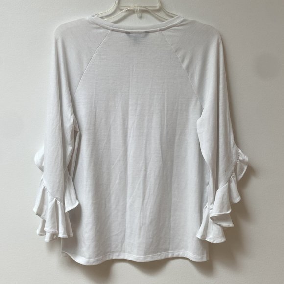 BANANA REPUBLIC Ruffle Sleeve Top - Picture 5 of 5